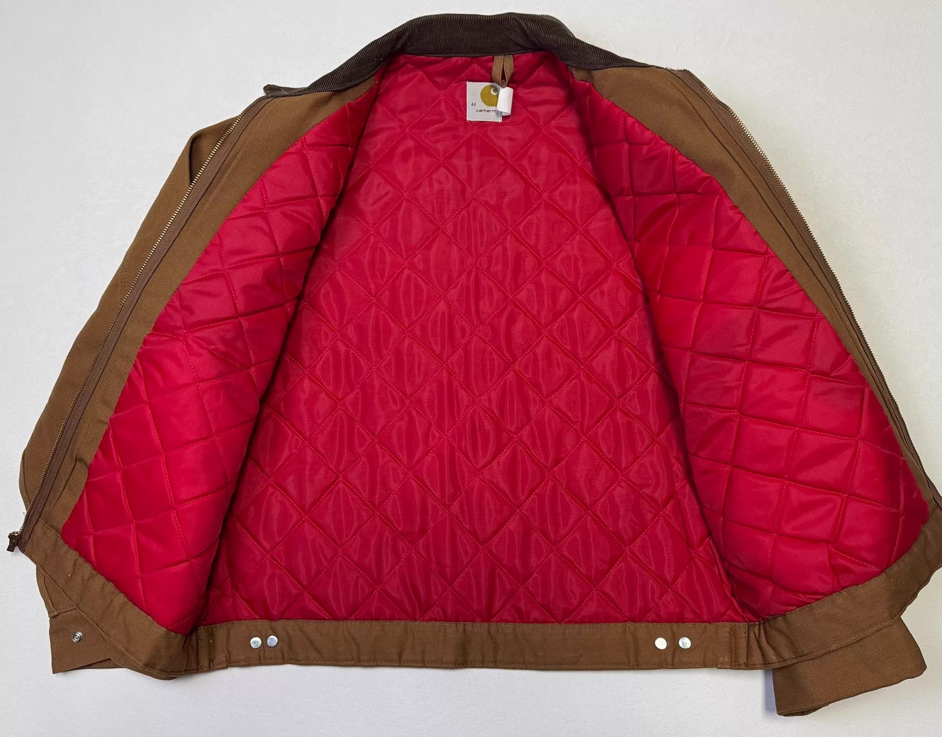 Carhartt Vintage Carhartt 6QLJ Detroit Jacket Brown 44/M US 80s Size US S / EU 44-46 / 1 - 4 Thumbnail