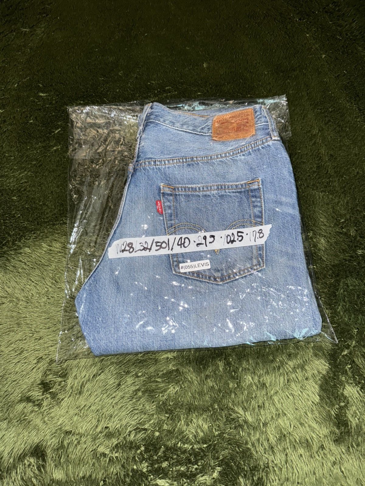 Levi's [W28/L32] Levi’s 501 Leather Patch Vintage Wash Denim Pants Size US 28 / EU 44 - 12 Thumbnail