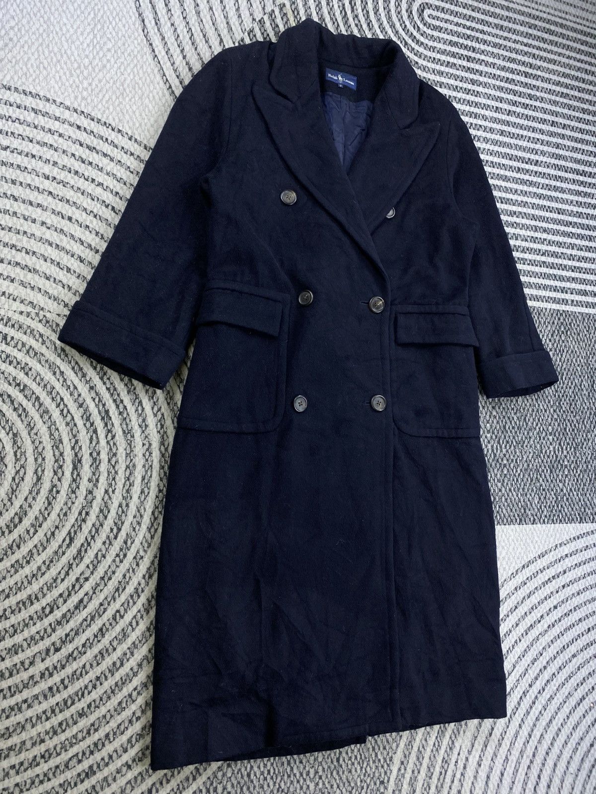 Polo Ralph Lauren Polo Ralph Lauren Double Collar Wool Long Jacket Size US M / EU 48-50 / 2 - 3 Thumbnail