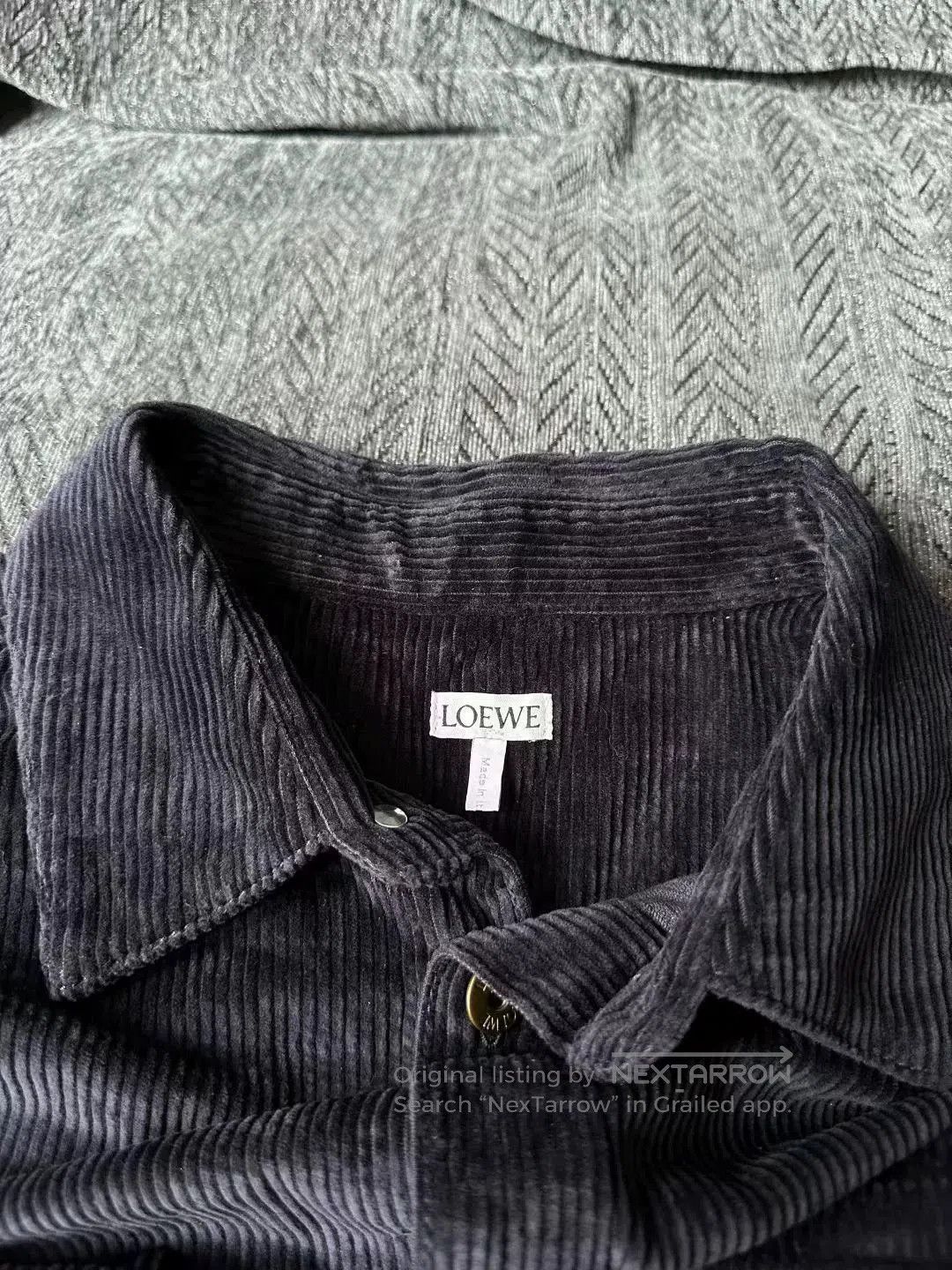 Loewe Loewe Corduroy Outerwear Jacket. Size US XL / EU 56 / 4 - 3 Thumbnail