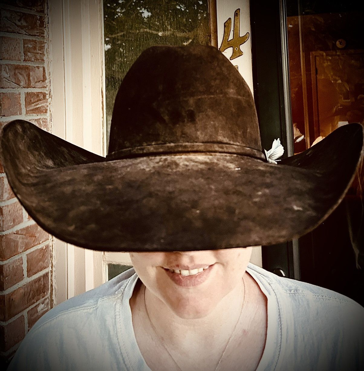 Vintage Vintage mink West Texas Cowboy Hat Size ONE SIZE - 2 Thumbnail