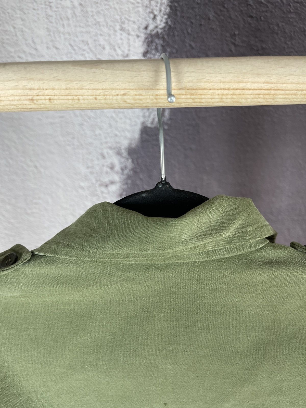 Vintage European army Vintage Real 80s-90s Military Shirt Jacket Size US M / EU 48-50 / 2 - 11 Thumbnail