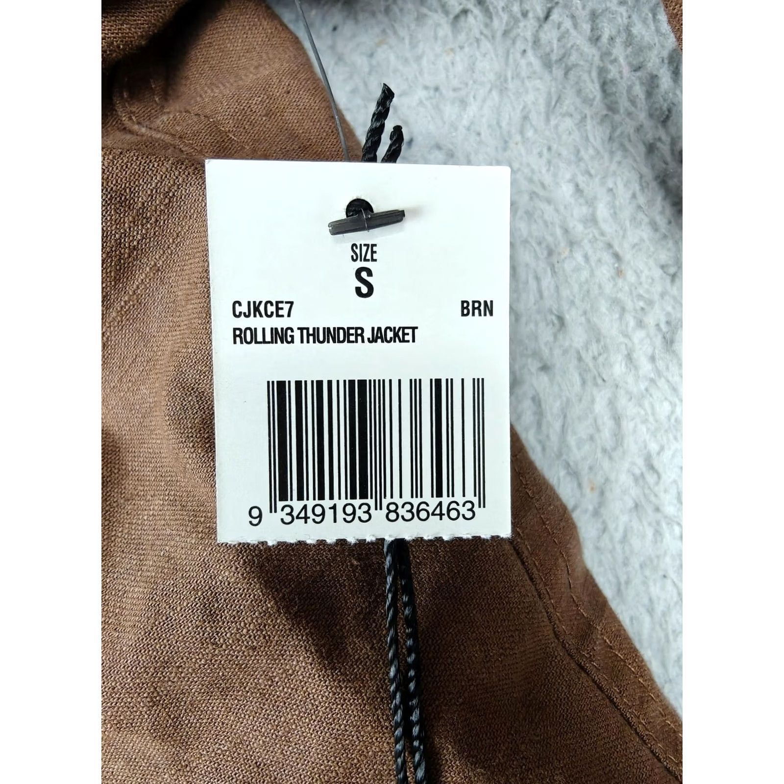 Rip Curl Rip Curl Jacket Mens Small Brown Hooded Rolling Thunder Sherpa Lined Canvas New Size US S / EU 44-46 / 1 - 2 Thumbnail