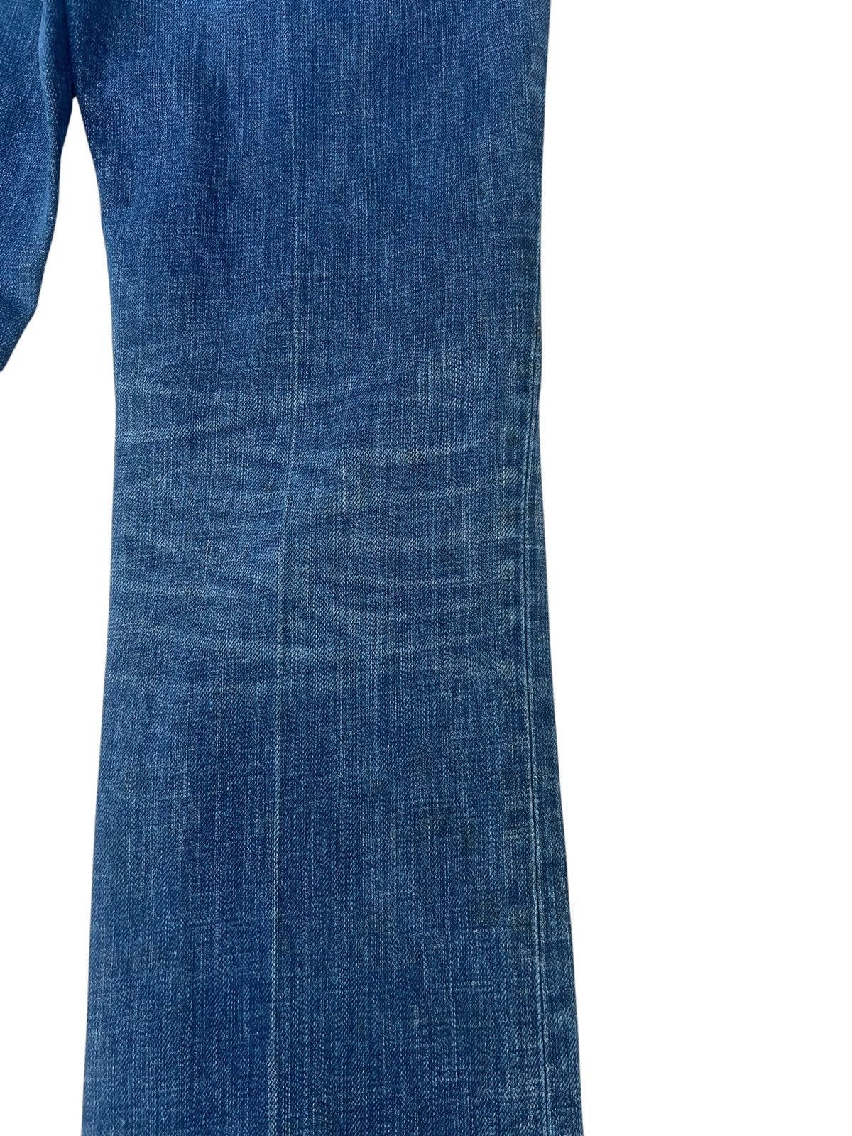 Japanese Brand Bring On The Noise Japan Dirty Muddy Denim Bootcut Jeans Size US 29 - 19 Thumbnail