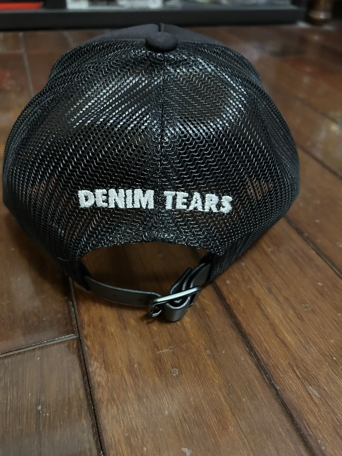 DENIM TEARS Denim Tears Crown Made Of Cotton Trucker Hat Size ONE SIZE - 5 Thumbnail