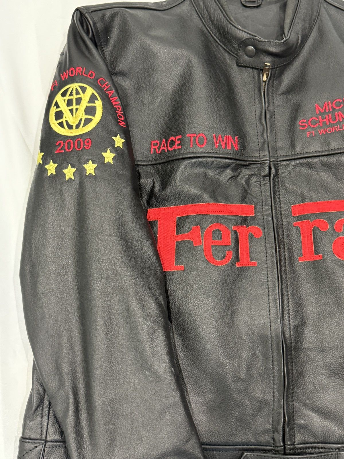 Other Ferrari Leather Jacket (M) Size US M / EU 48-50 / 2 - 6 Thumbnail