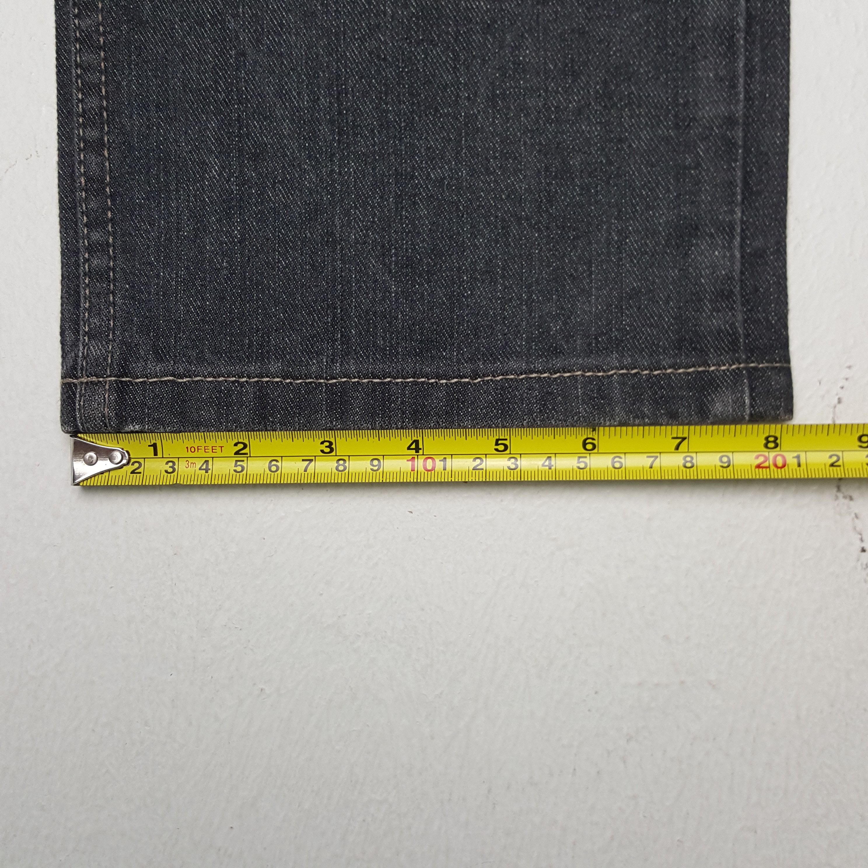 Stussy × Vintage Vintage Stussy Australia Custom Art Big Logo Denim Jeans Size US 33 - 11 Thumbnail