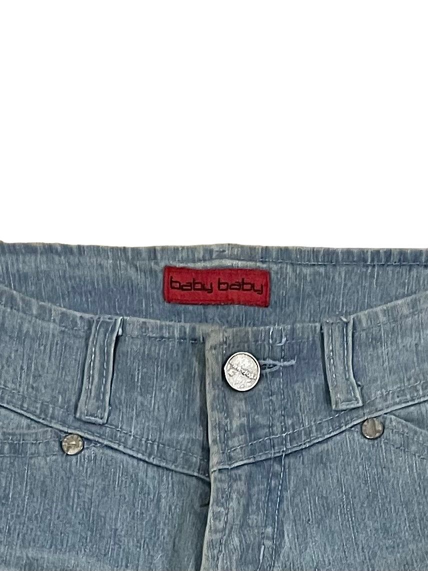 Rick Owens Vintage Japanese Brand Bondage Style Mad Punk Flare Jeans Size 26" / US 2 / IT 38 - 14 Thumbnail