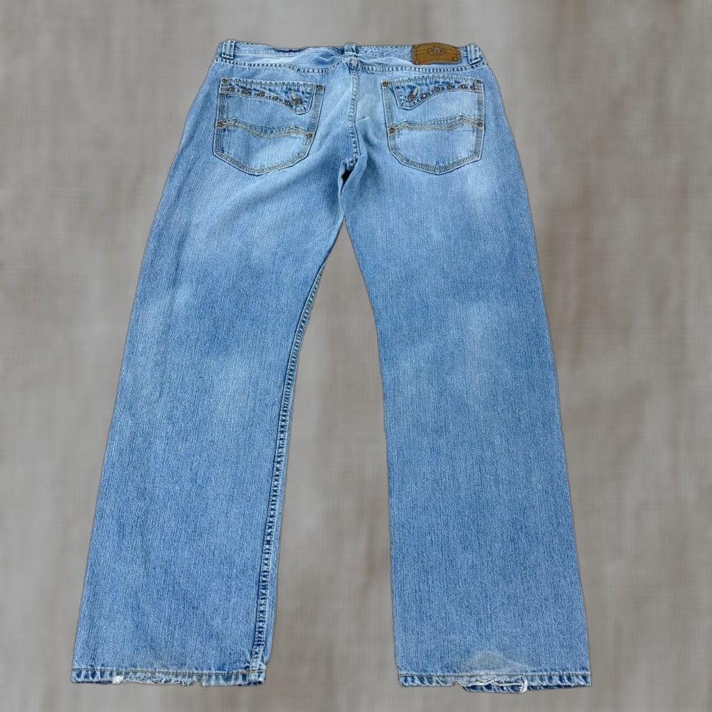 Pepe Jeans VINTAGE Pepe Jeans Jeans 40x34 Baggy Loose Fit Med Wash Grunge Hip Hop Faded Mens Size US 40 / EU 56 - 1 Thumbnail
