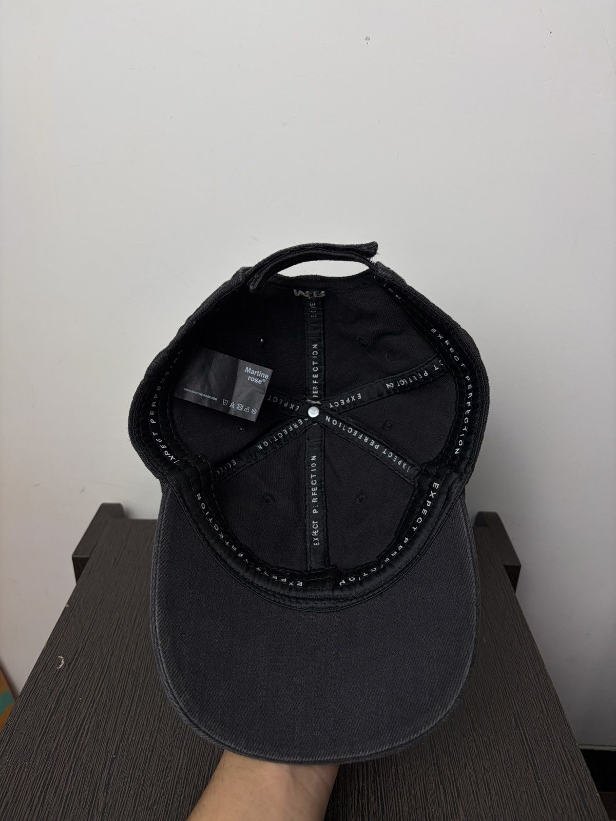 Martine Rose FREE TAX! Martine Rose Signature Washed Denim Hat Size ONE SIZE - 6 Thumbnail