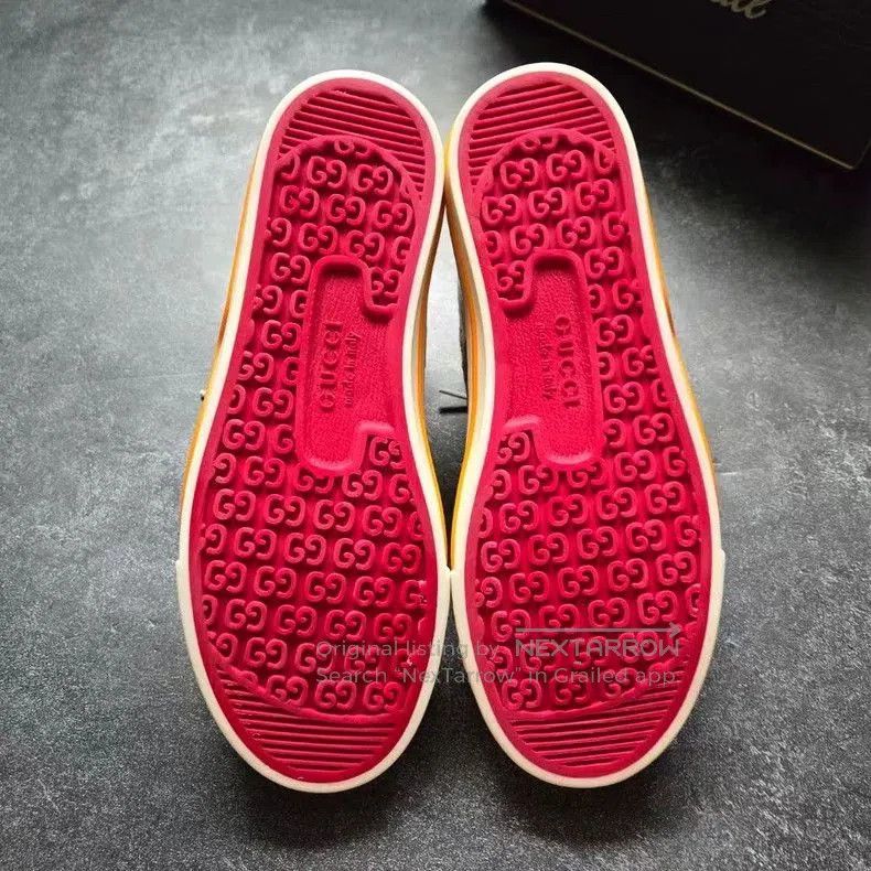 Gucci Gucci Tennis Vintage Logo Sneakers. Size US 5 / EU 37 - 7 Thumbnail