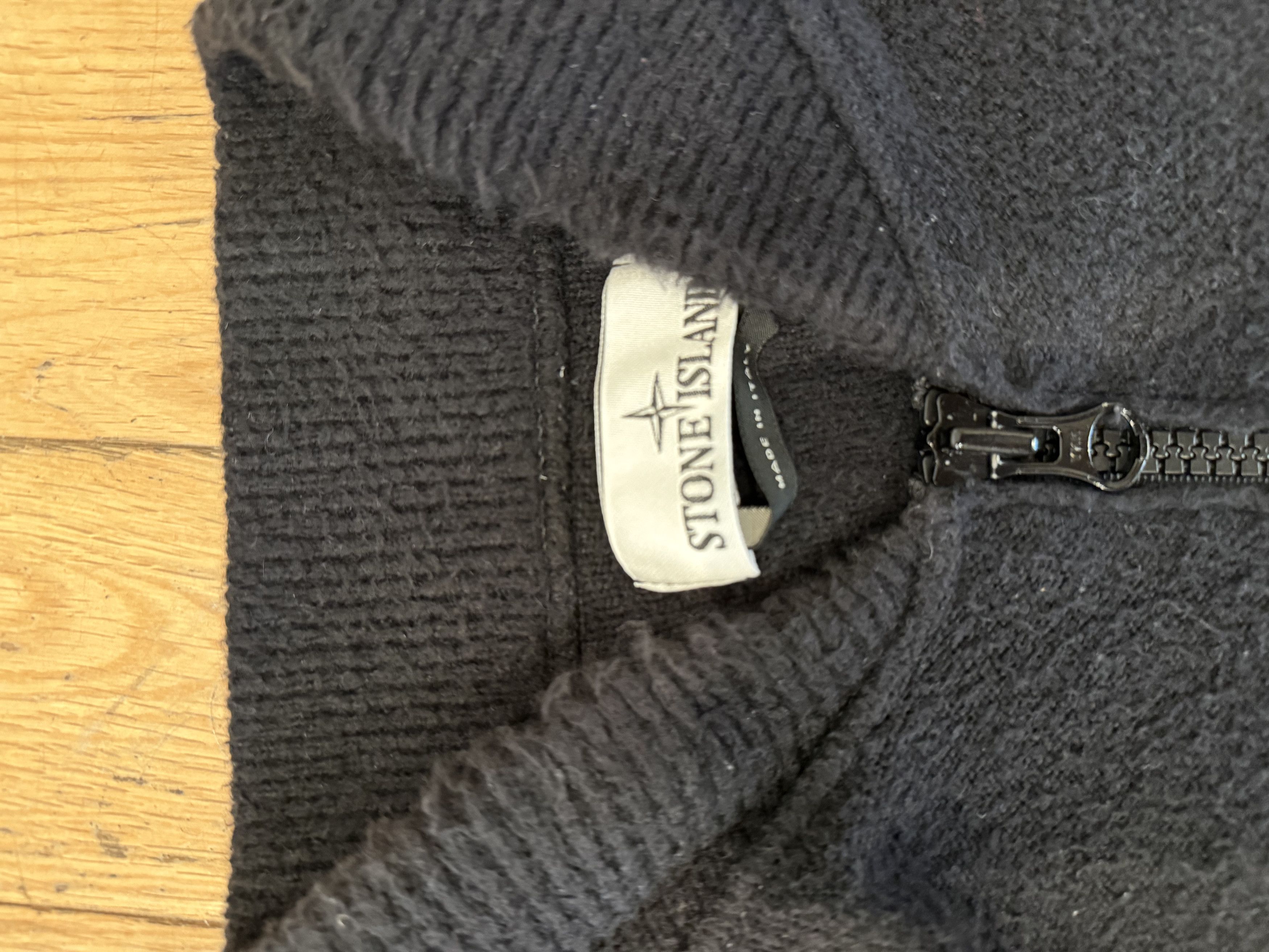 Stone Island Stone Island SS23 Half-Zip Knit – Black (7815533D2) Size US S / EU 44-46 / 1 - 3 Thumbnail