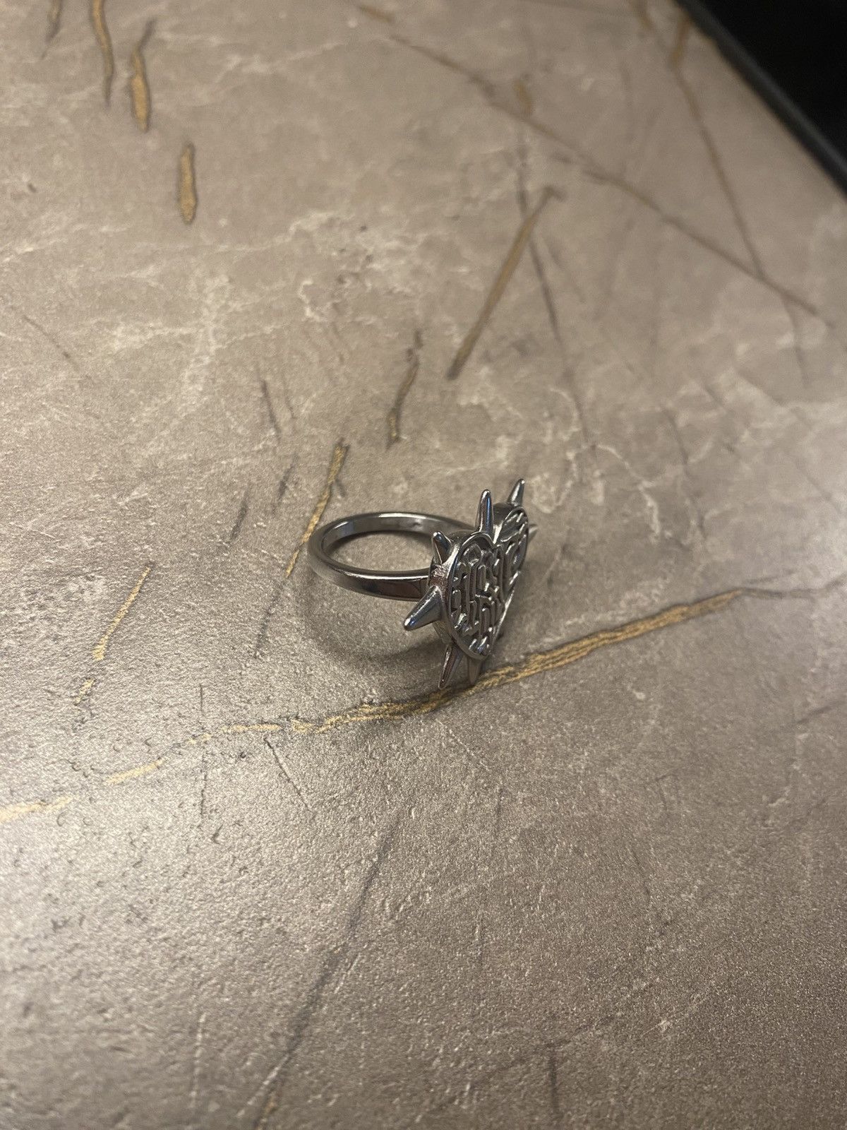 Racer Worldwide racer worldwide heart ring Size ONE SIZE - 4 Thumbnail