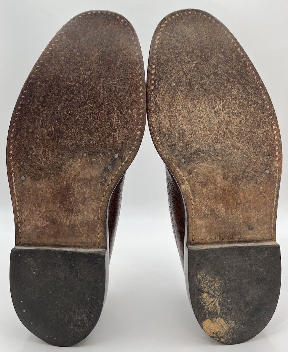 Florsheim Florsheim Imperial Vintage 9.5E Longwing Wingtip Gunbo0at Size US 9.5 / EU 42-43 - 11 Thumbnail