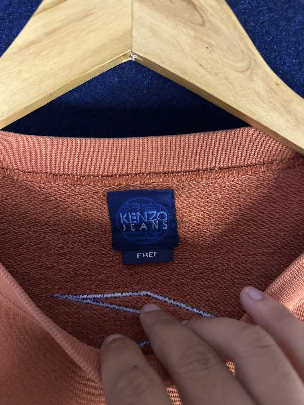 Kenzo Vintage 90's Kenzo Jeans / Kenzo Paris Sweatshirt Size US L / EU 52-54 / 3 - 6 Thumbnail