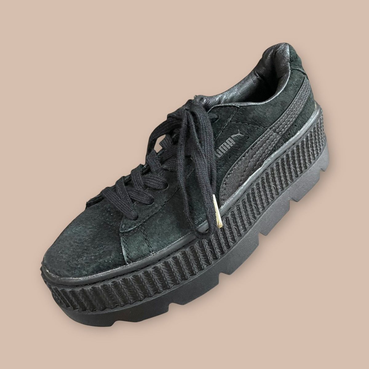 Fenty × Puma PUMA Rihanna x Fenty Cleated Creeper 'Black' Size US 6 / EU 39 - 13 Thumbnail