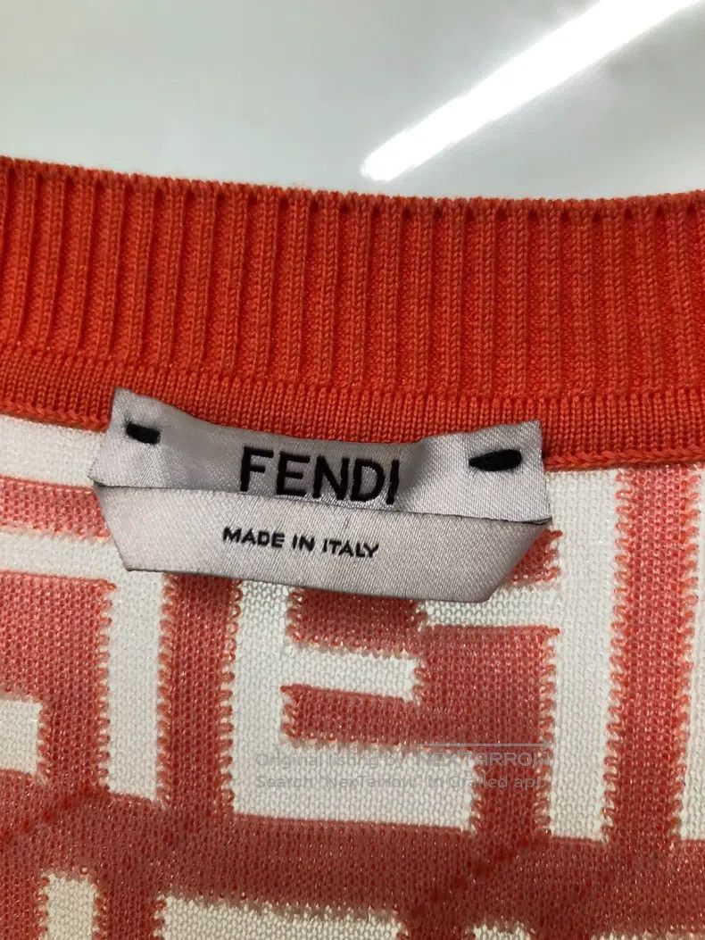 Fendi Fendi All-Print Dress Size XS / US 0-2 / IT 36-38 - 4 Thumbnail