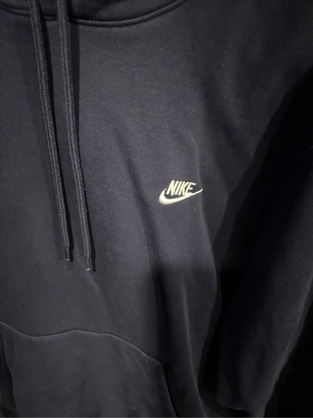 Nike Nike Navy Blue Hoodie Size US XL / EU 56 / 4 - 4 Thumbnail