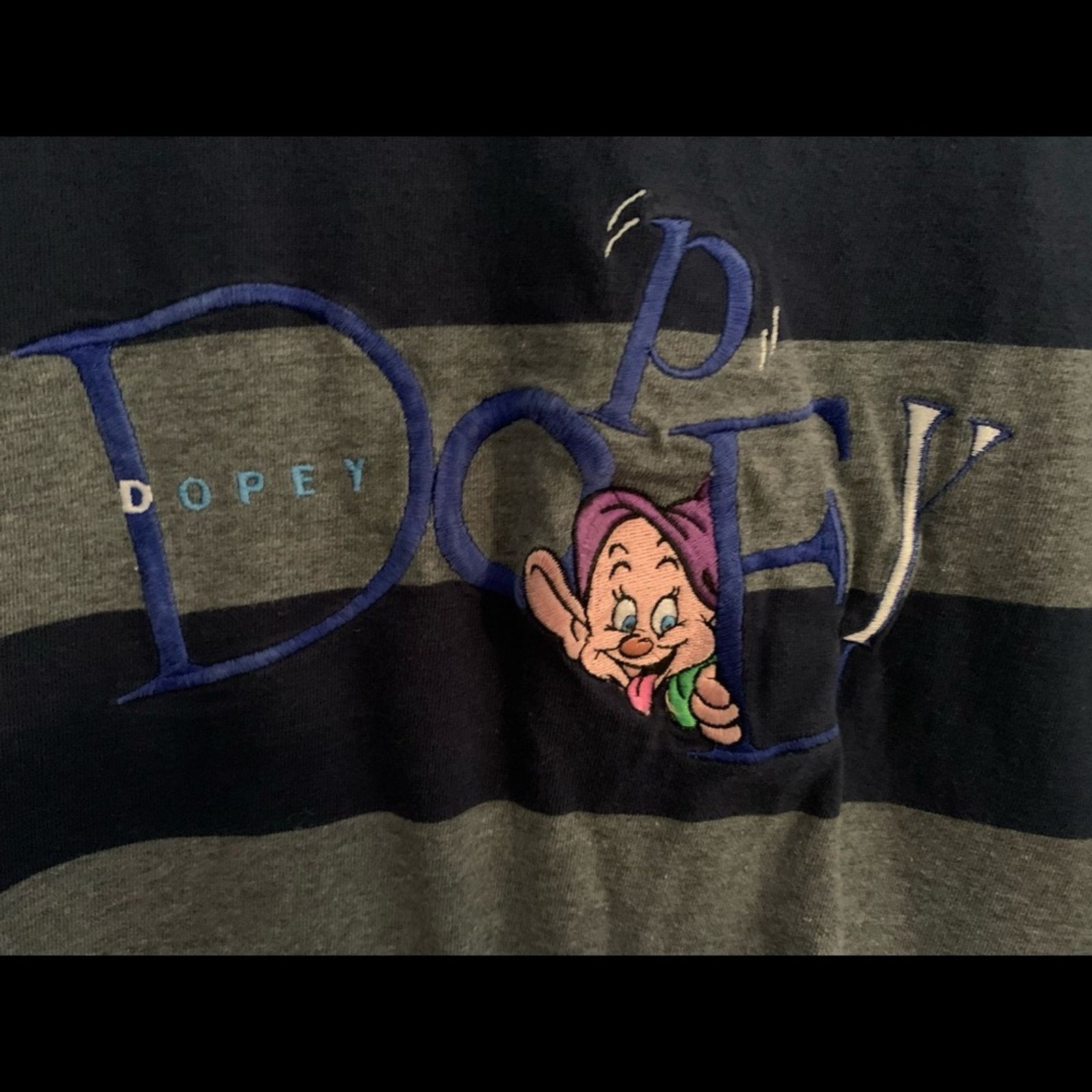 Disney VINTAGE DISNEY DOPEY DOPE EMBROIDERED QUALITY SHIRT MENS XL Size US XL / EU 56 / 4 - 2 Thumbnail