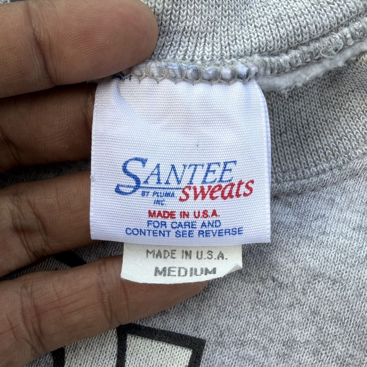 Vintage Vintage 1993 Popeye Sweatshirt SANTEE USA Cartoon Crewneck Size US M / EU 48-50 / 2 - 18 Thumbnail