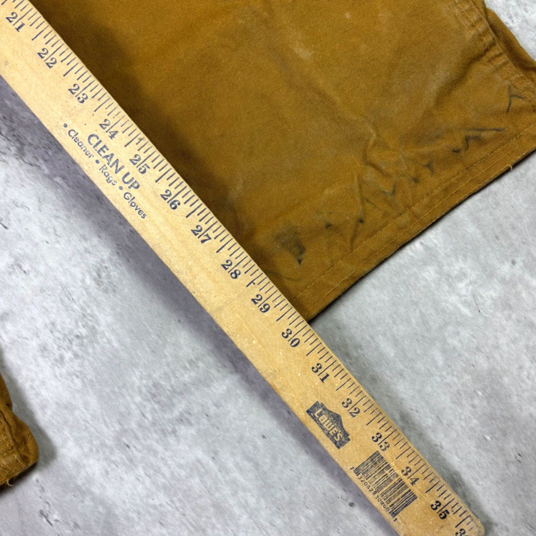 Vintage VINTAGE Sport-Bilt Brown Duck Canvas Water Repellent Work Pants Mens 32x30 Size US 32 / EU 48 - 5 Thumbnail