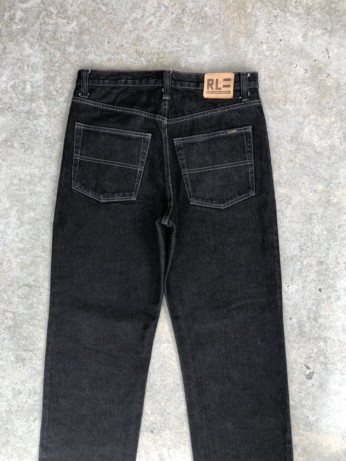 Ralph Lauren Vintage Ralph Lauren Distressed Jeans Size US 33 - 8 Thumbnail