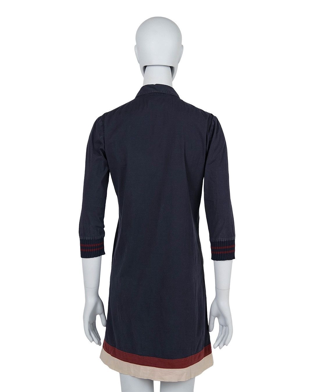 Miu Miu Miu Miu S/S2000 Navy Shirt Dress Size M / US 6-8 / IT 42-44 - 6 Thumbnail