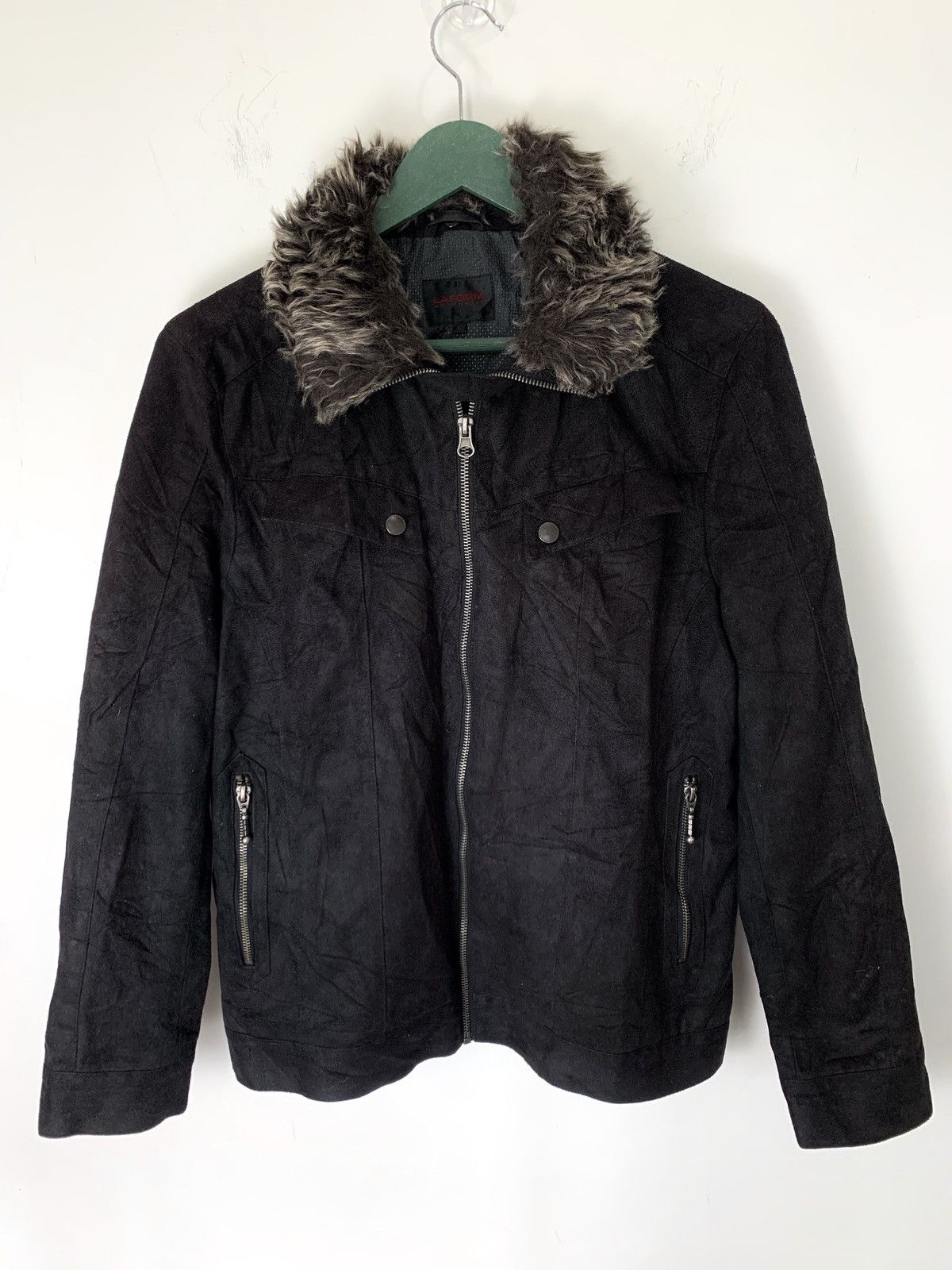 Japanese Brand Fur jacket bono laform suede ifsixwasnine style Size US L / EU 52-54 / 3 - 1 Thumbnail