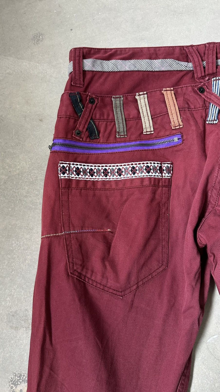 Japanese Brand DOMINATE HANDCRAFTED JEANS DOUBLE WAIST PANT Size US 36 / EU 52 - 15 Thumbnail