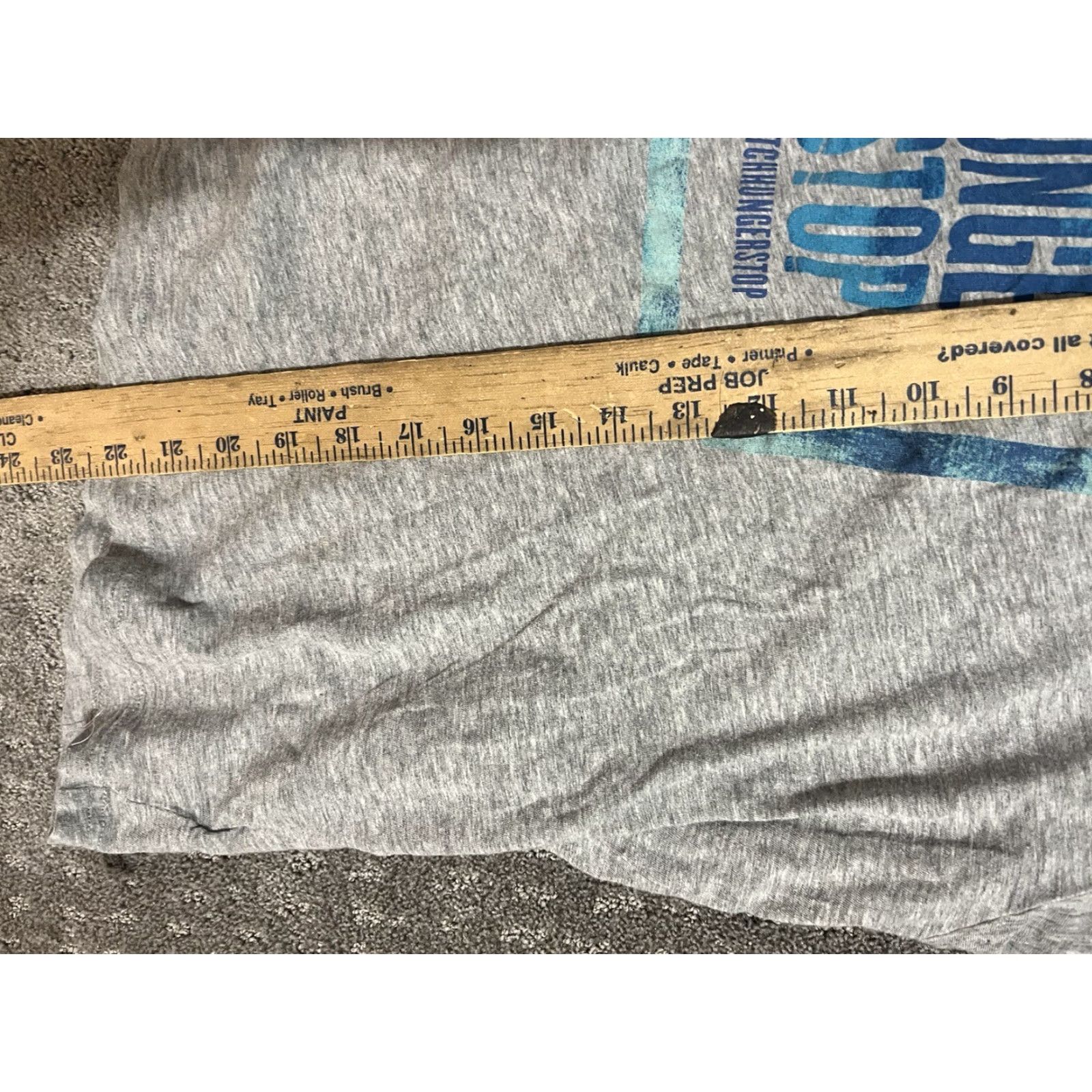 Michael Kors VINTAGE Michael Kors Tshirt - Graphic Tee - Unisex, Gray Heather w/ Front Graphics - Men's L - Cotton/Poly Blend, Short Sleeve Size US L / EU 52-54 / 3 - 6 Thumbnail