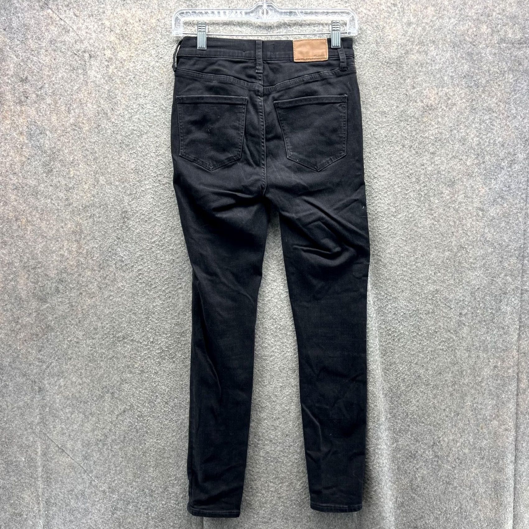 Madewell Madewell Jeans Womens 25 Black Roadtripper Skinny High Rise Stretch Denim Size 42" / US 20 - 2 Thumbnail