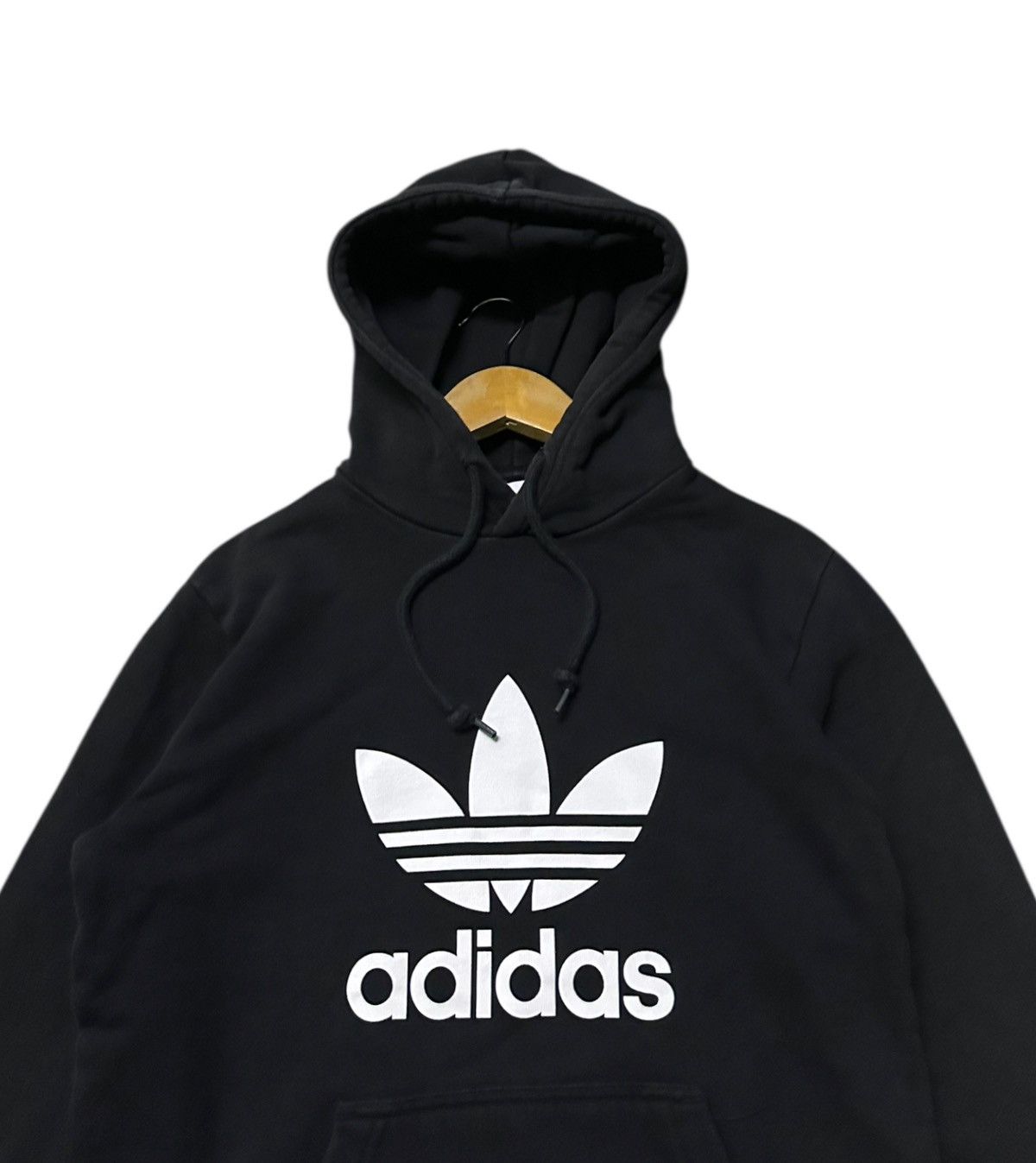 Adidas Adidas Originals Trefoil hoodie in black Size US XS / EU 42 / 0 - 3 Thumbnail