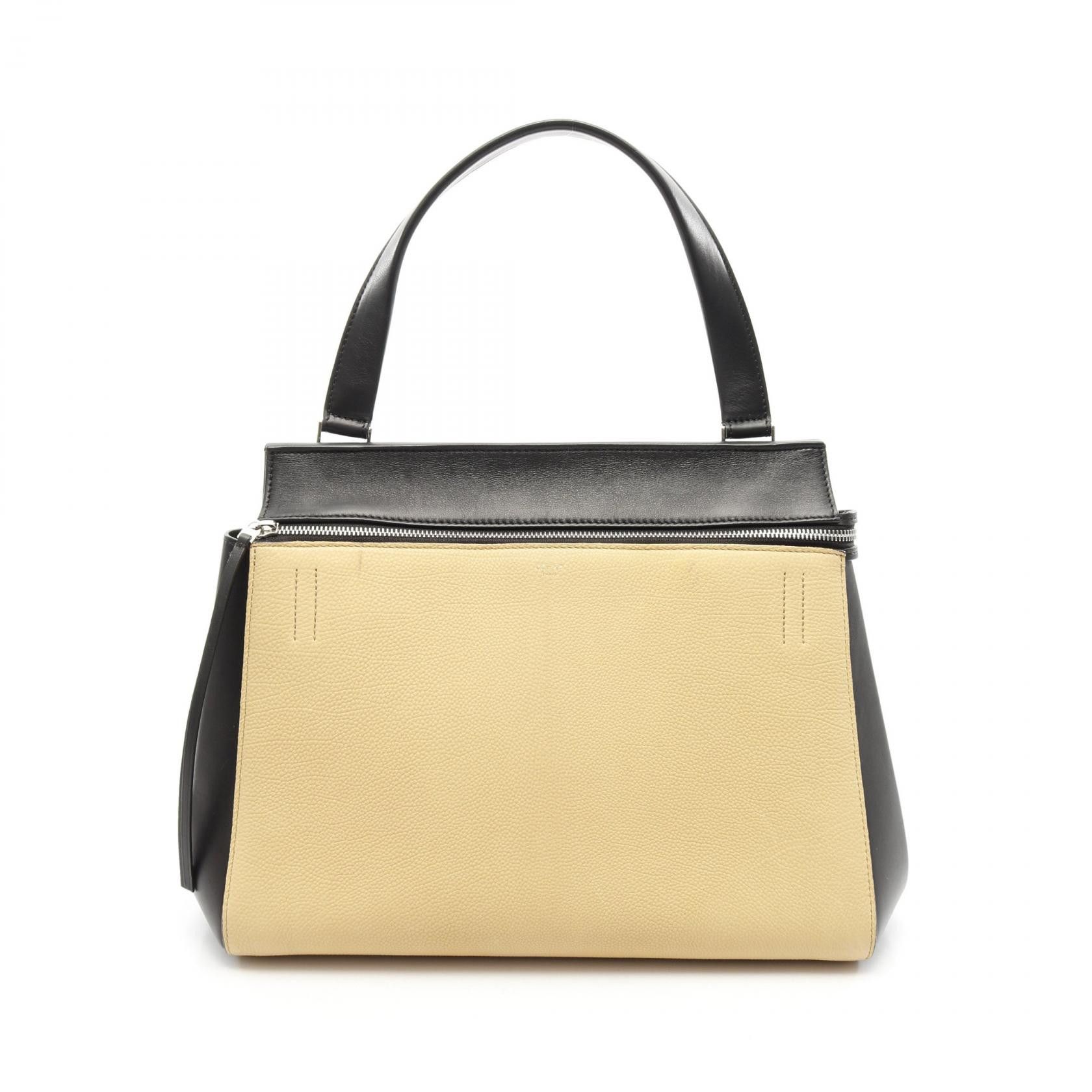 Celine Celine Celine EDGE MEDIUM Leather Handbag Leather Handbag 172613 Size ONE SIZE - 1 Thumbnail