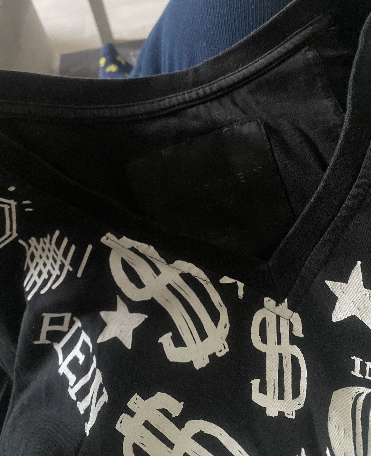 Other Philipp plein luxury big logo fullprint cash skull drip tee Size US L / EU 52-54 / 3 - 15 Thumbnail