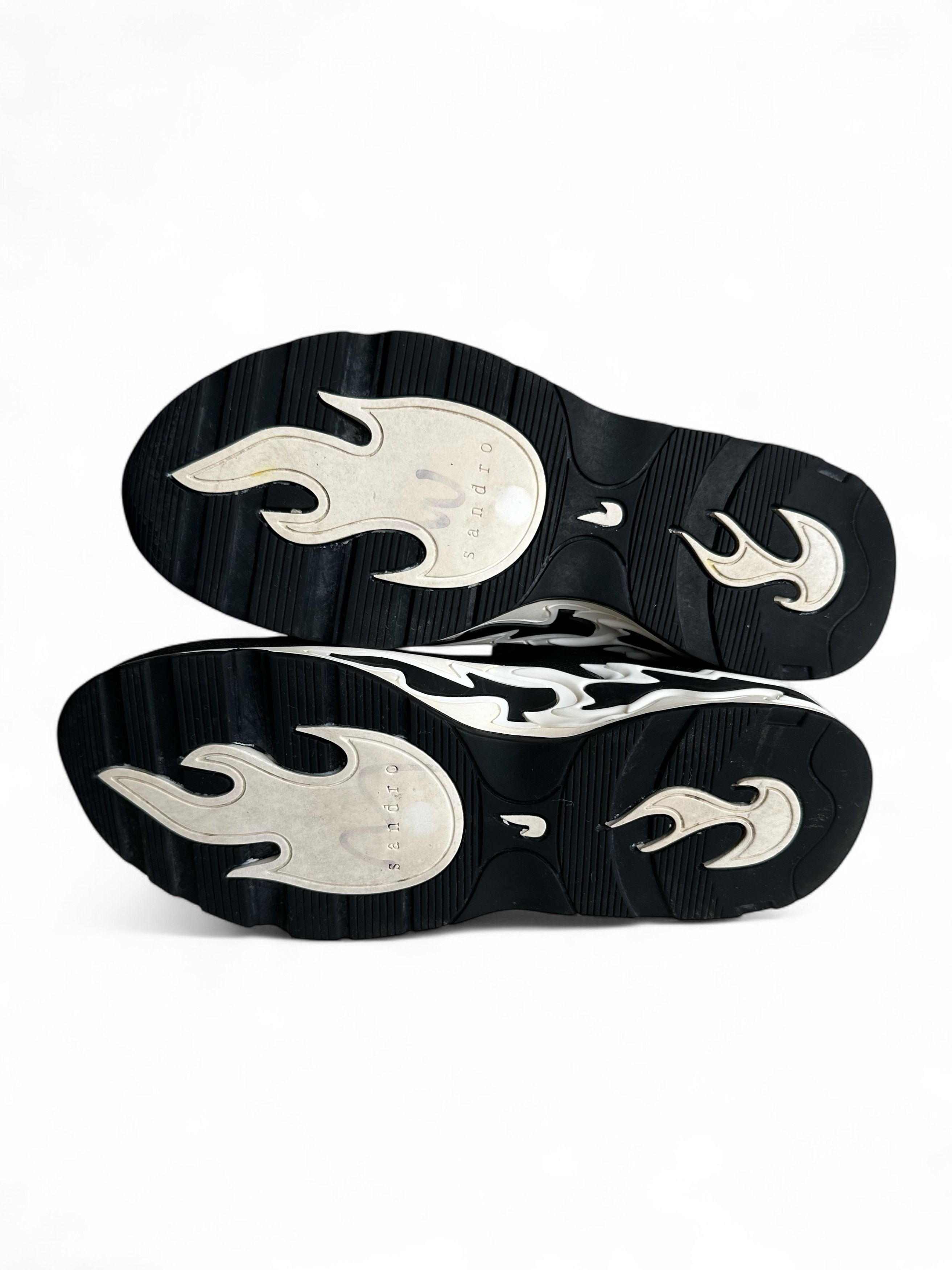 Sandro SANDRO PARIS Flame Trainers In Black (36) Size US 6 / IT 36 - 5 Thumbnail