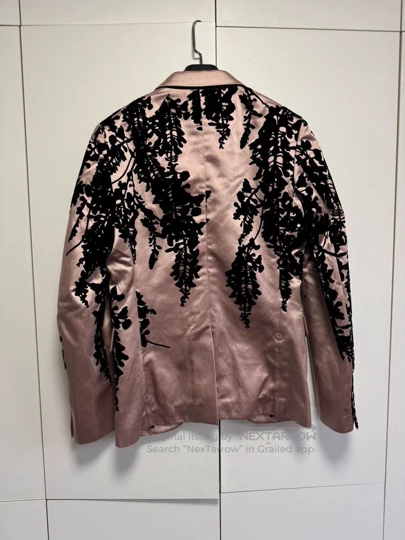 Ann Demeulemeester Ann Demeulemeester Size xs Pink Velvet Men's Suit Size 34S - 6 Thumbnail