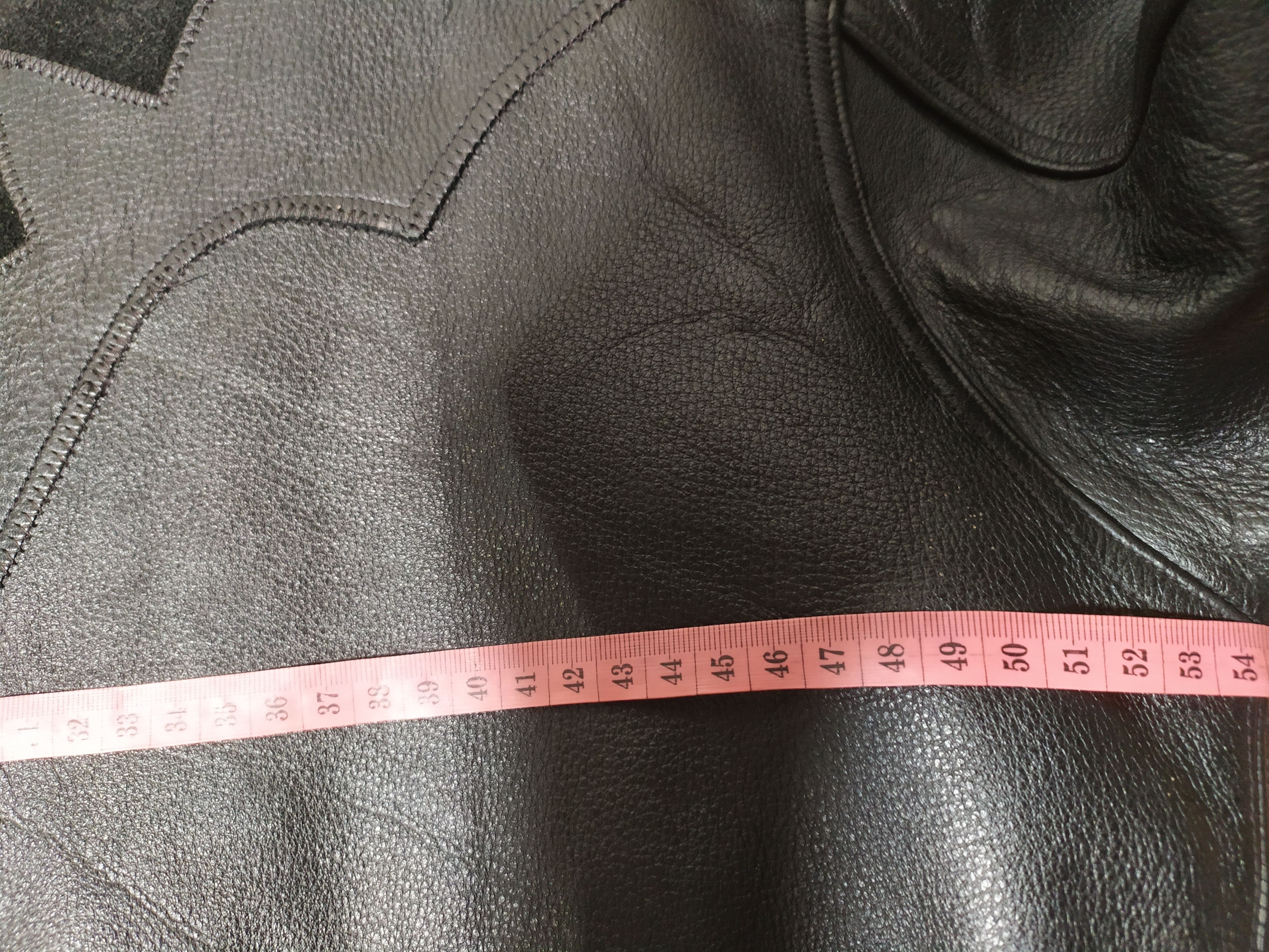 A&G Rock AMAL GUESSOUS LEATHER EMBROIDERY STERLING SILVER JACKET Size US M / EU 48-50 / 2 - 19 Thumbnail