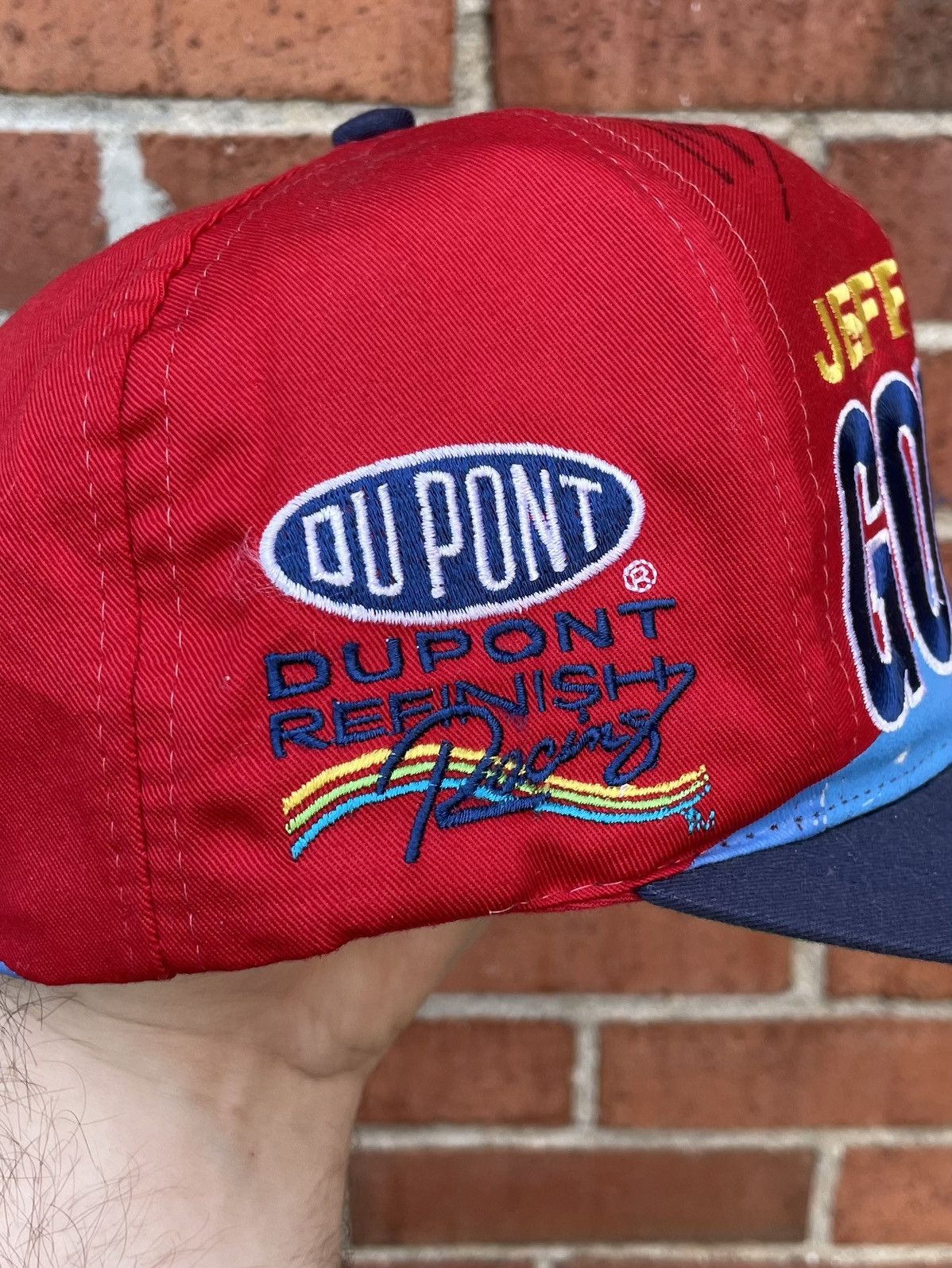 Chase Authentics vintage 90s chase racewear nascar #24 jeff Gordon snapback Size ONE SIZE - 4 Thumbnail