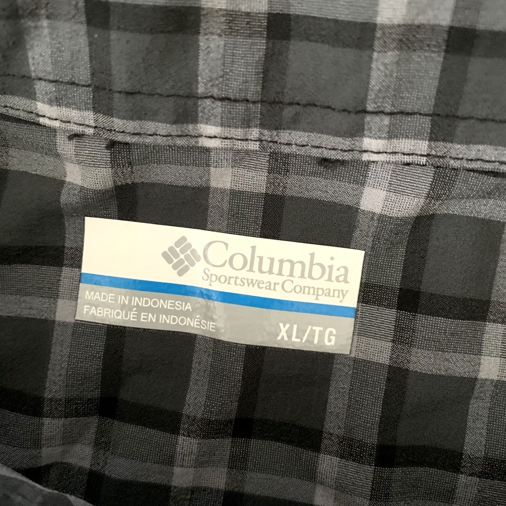 Vintage Columbia Performance Shirt Mens XL Gray Outdoor Hiking Lightweight Pocket Check Size US XL / EU 56 / 4 - 2 Thumbnail