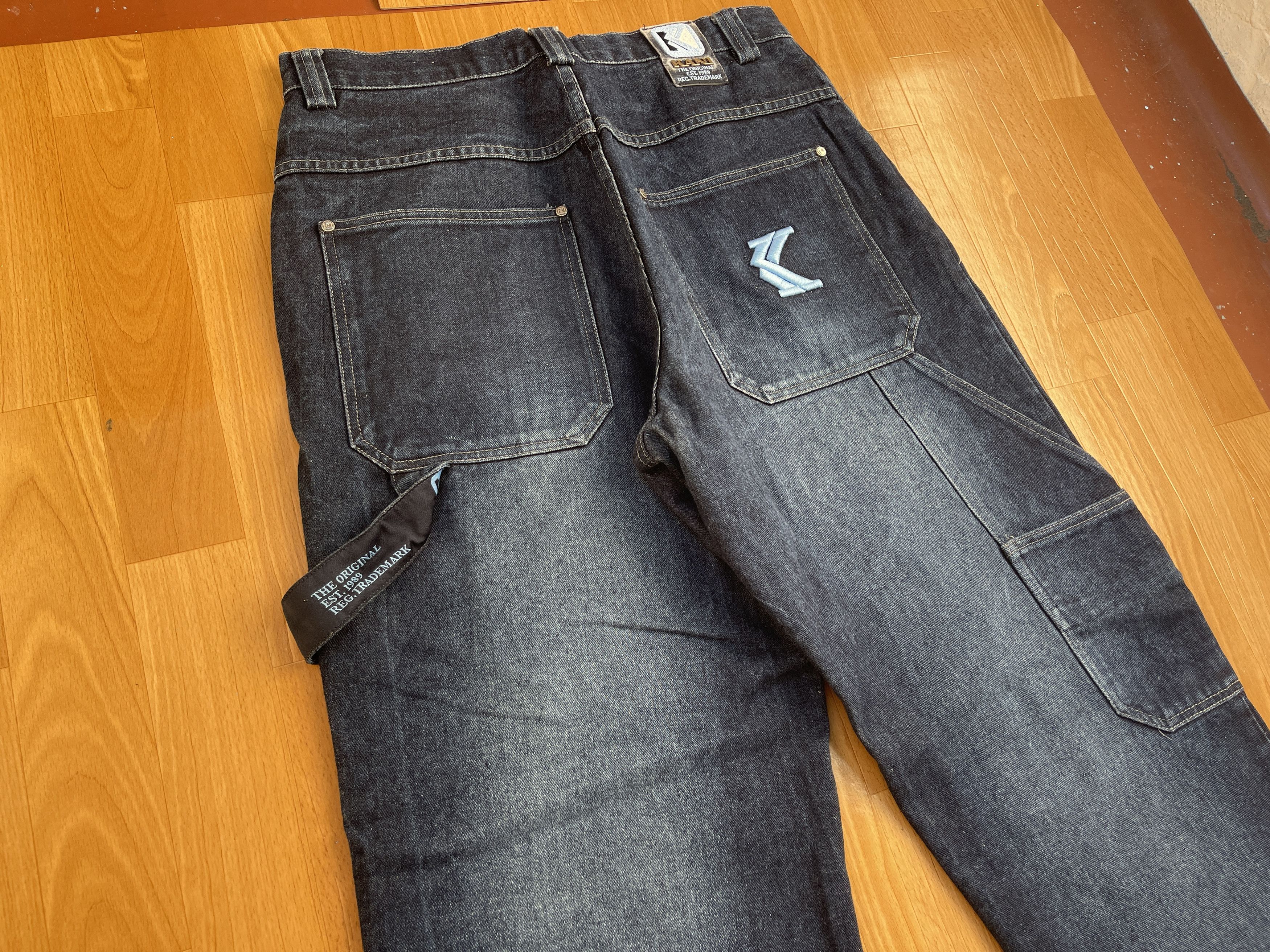 Karl Kani KARL KANI jeans, baggy, vintage Kani jeans, 90s hip hop W 32 Size US 32 / EU 48 - 5 Thumbnail