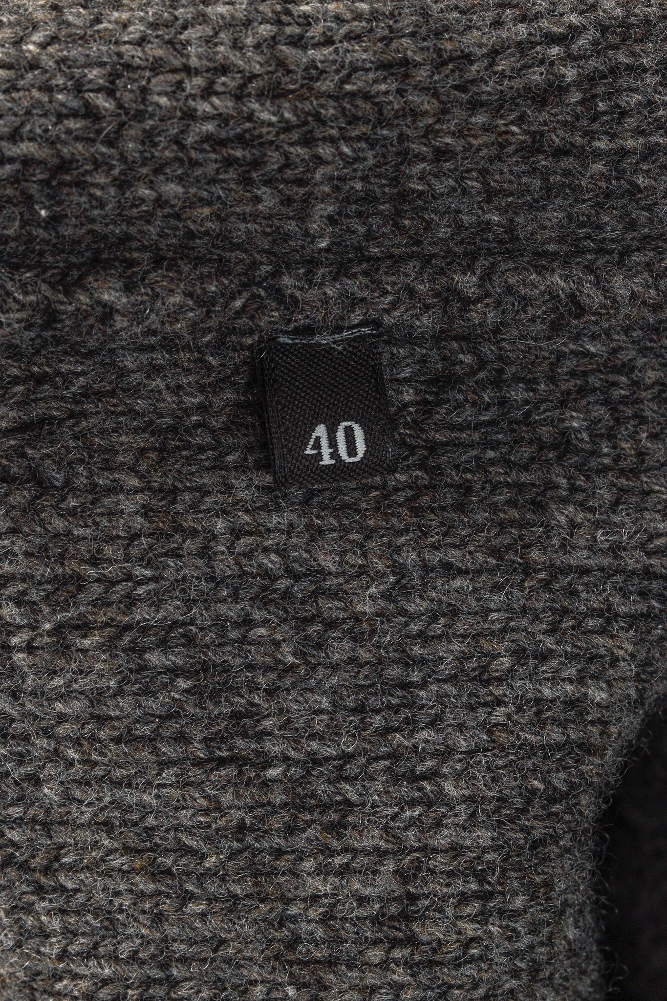 Prada Prada Grey Cable-Knit Raglan Sweater Size S / US 4 / IT 40 - 8 Thumbnail