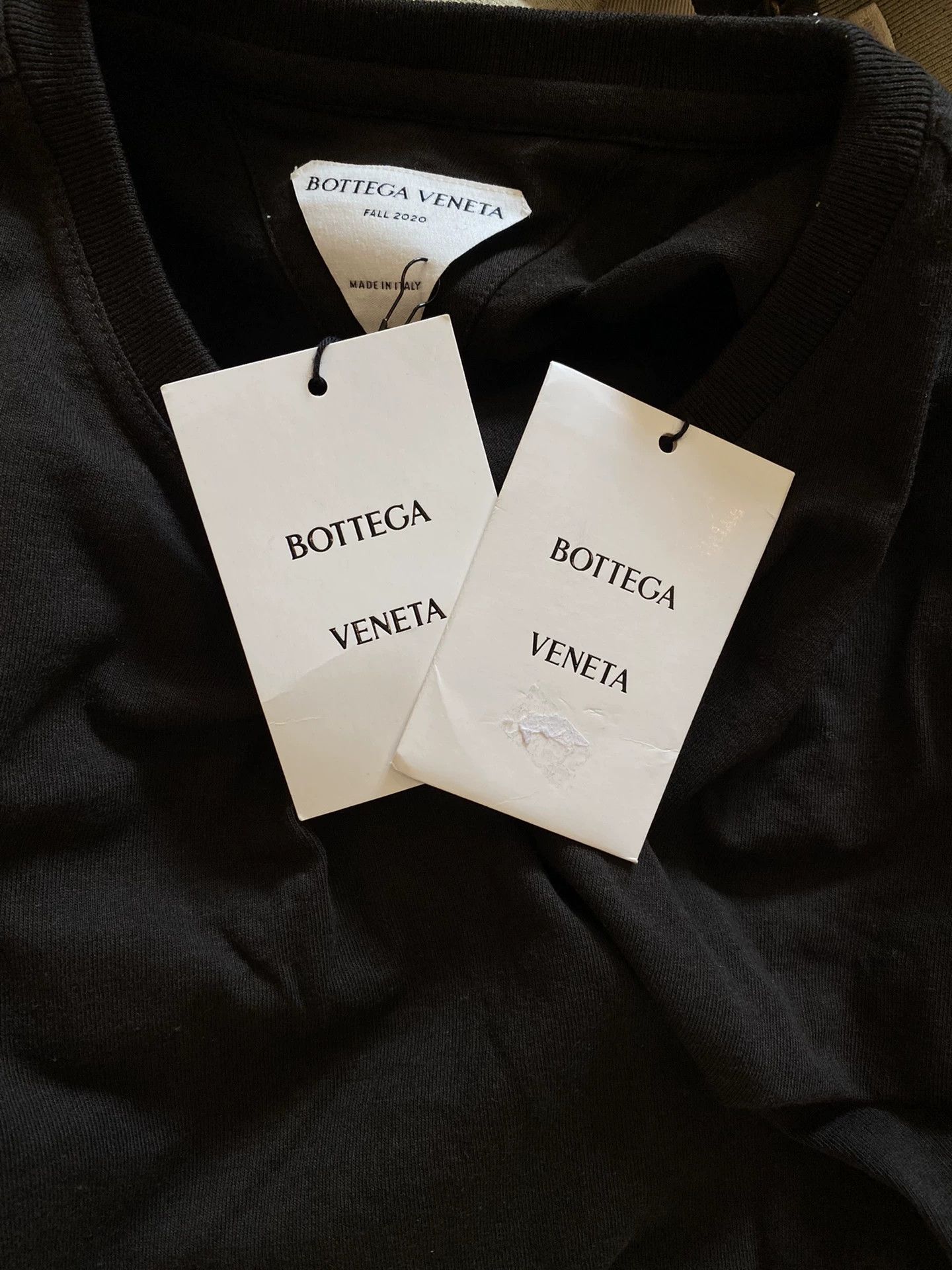 Bottega Veneta Bottega Veneta Italian Long Sleeve Tee Size M NWT Size US M / EU 48-50 / 2 - 5 Thumbnail