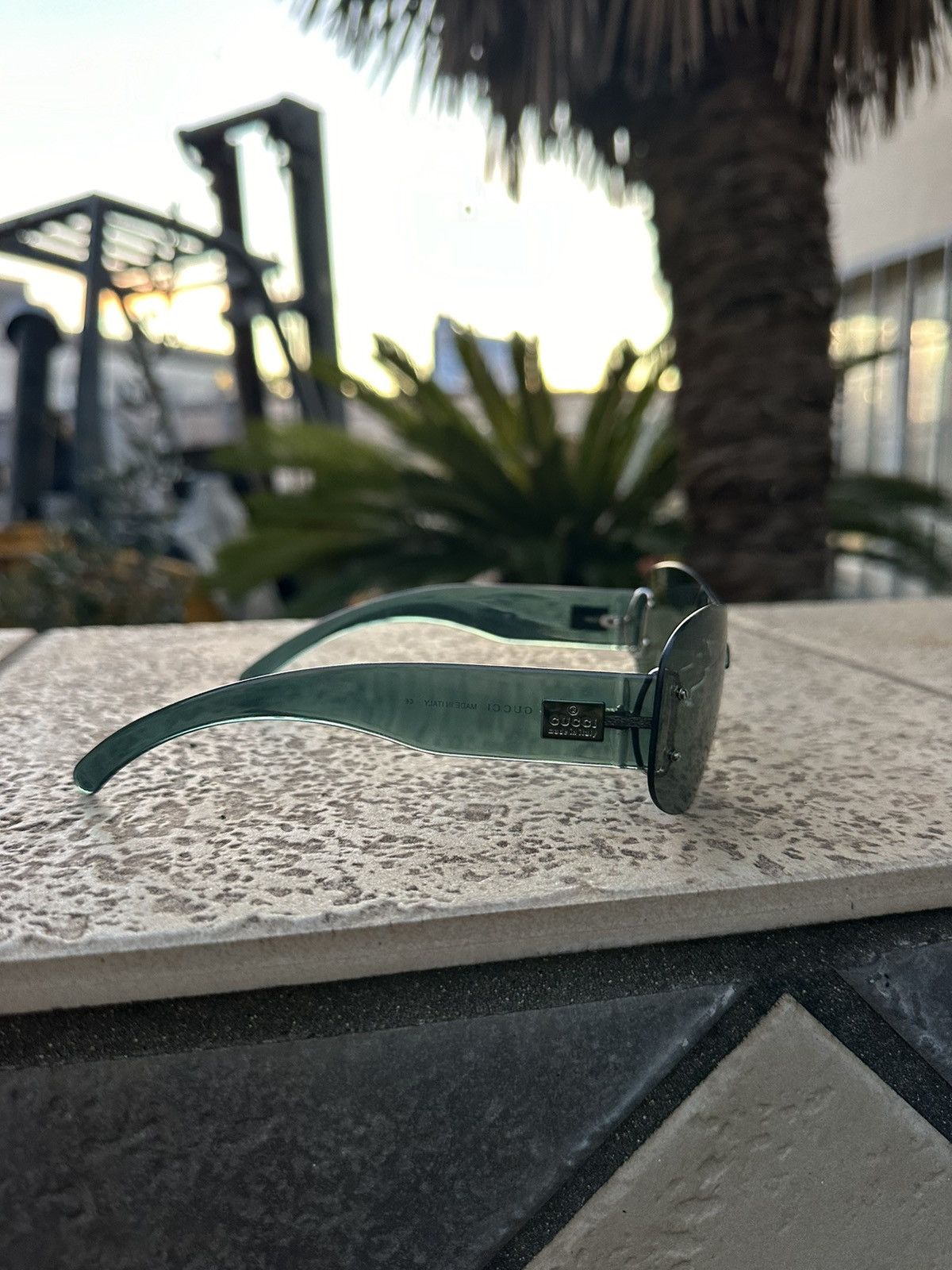 Gucci Gucci Sunglasses GG 2448/N/S Dark Green Size ONE SIZE - 2 Thumbnail