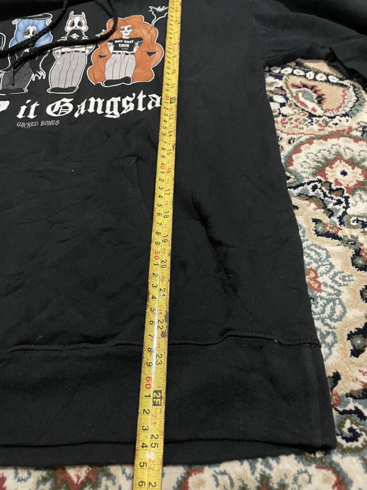 Vintage Vtg 90’s Hoodie Old Skool “Creep it Gangsta” Size US S / EU 44-46 / 1 - 10 Thumbnail