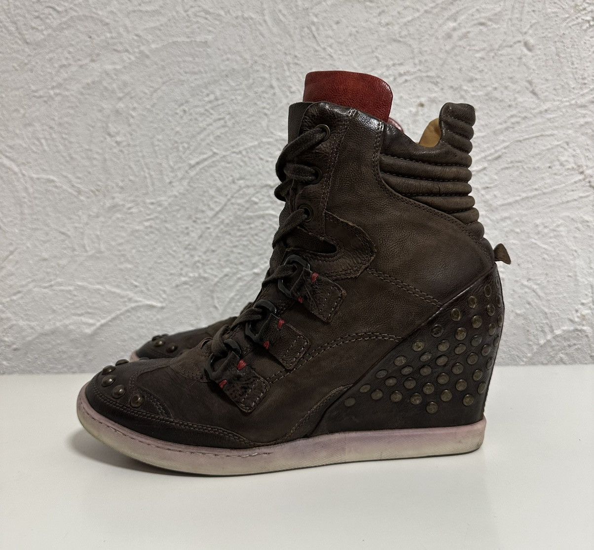 Hysteric Glamour Airstep Women’s Sneakers Size 40 Vintage Y2K 2000s Leather Size US 9 / IT 39 - 3 Thumbnail