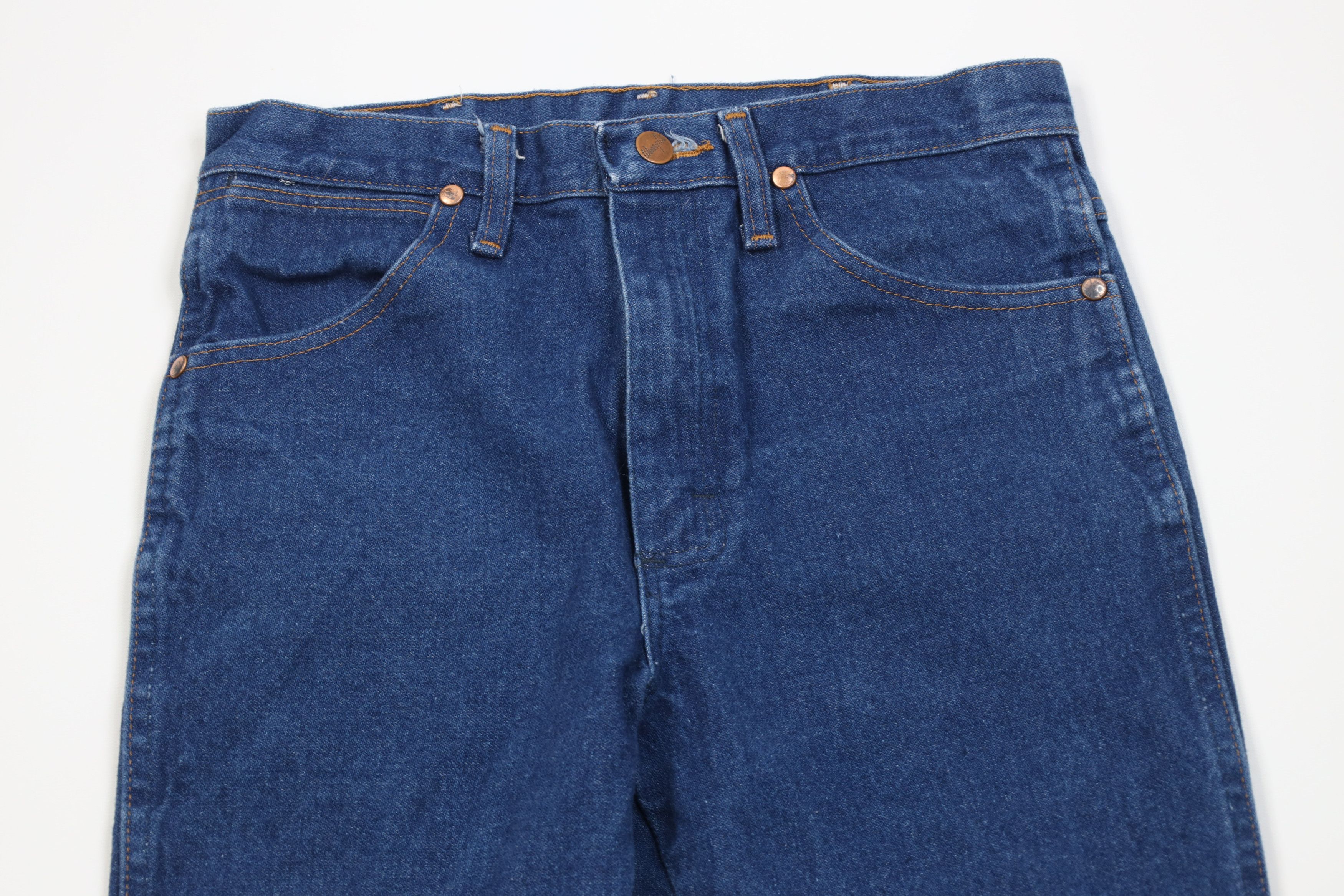 Wrangler Vintage 90s Wrangler Cowboy Straight Leg Denim Jeans Blue Size US 29 - 2 Thumbnail