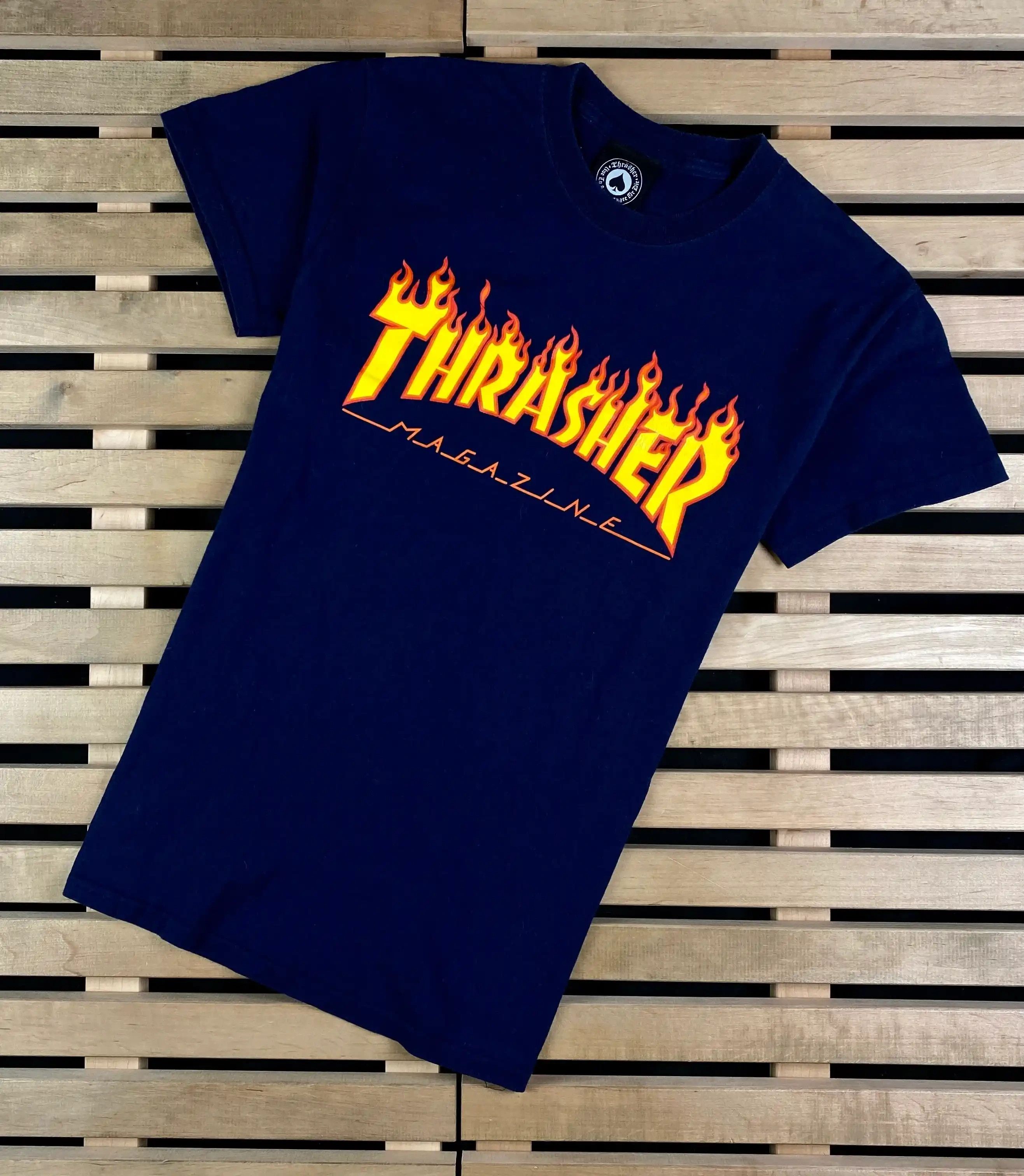 Band Tees × Thrasher Men’s T-Shirt Thrasher Magazine Vintage Size S Size US S / EU 44-46 / 1 - 1 Thumbnail