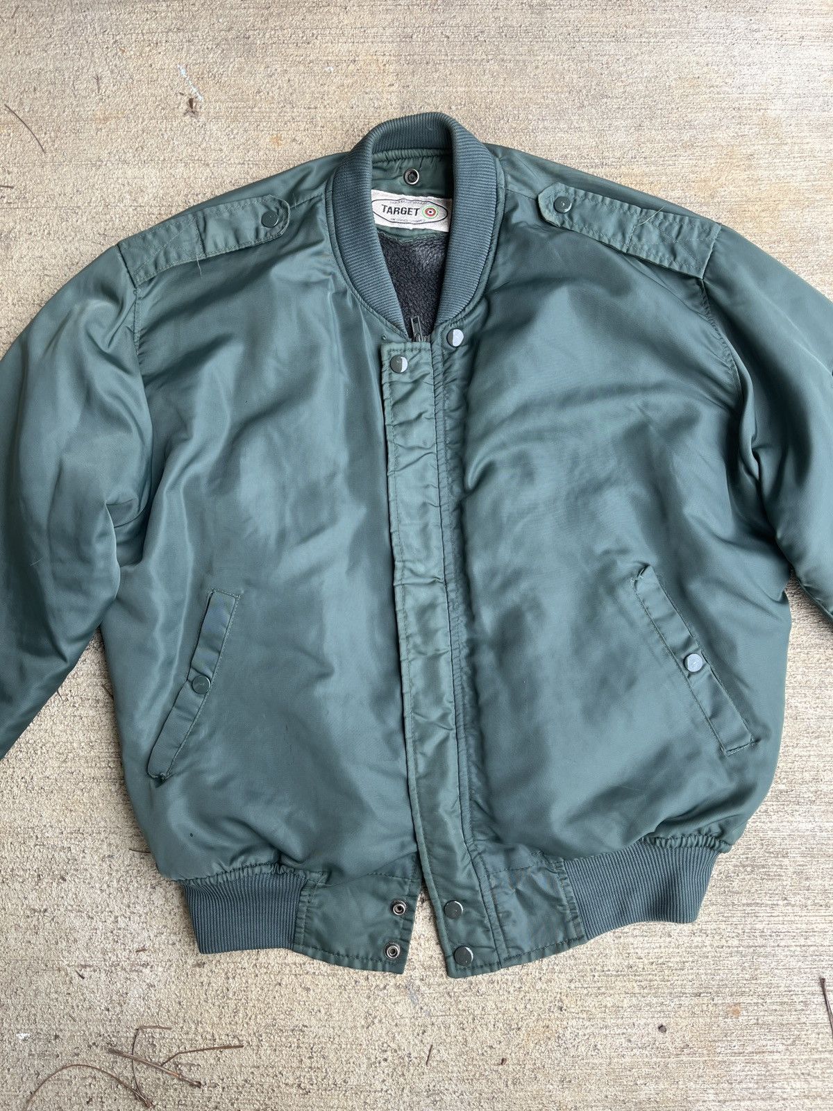 Vintage Vintage m1-a bomber jacket Size US L / EU 52-54 / 3 - 2 Thumbnail