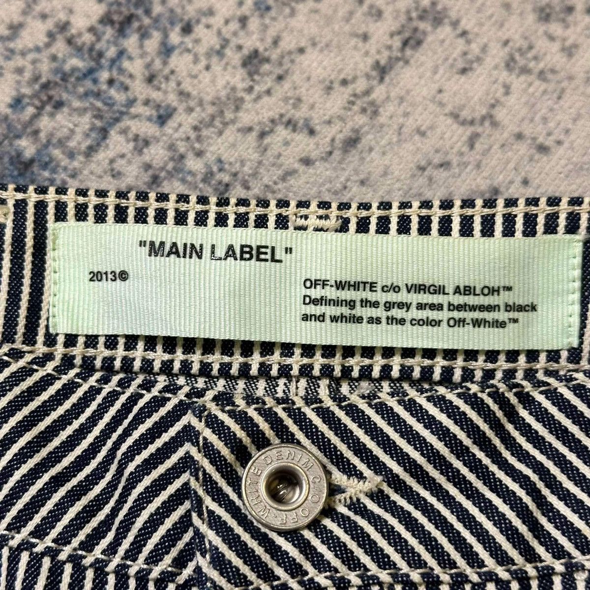 Off-White × Virgil Abloh OFF WHITE DENIM PANTS Size US 26 / EU 42 - 6 Thumbnail