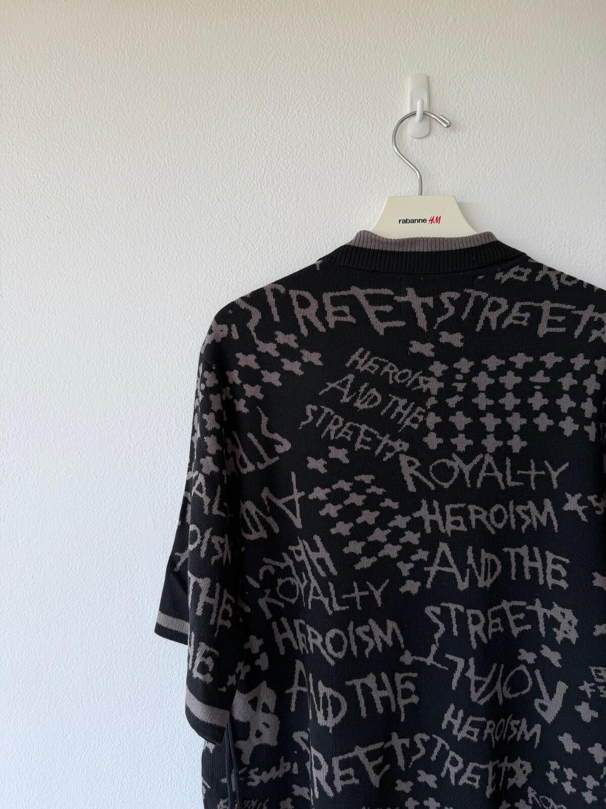Ksubi new ksubi medium short sleeve heroism knit shirt black Size US M / EU 48-50 / 2 - 7 Thumbnail
